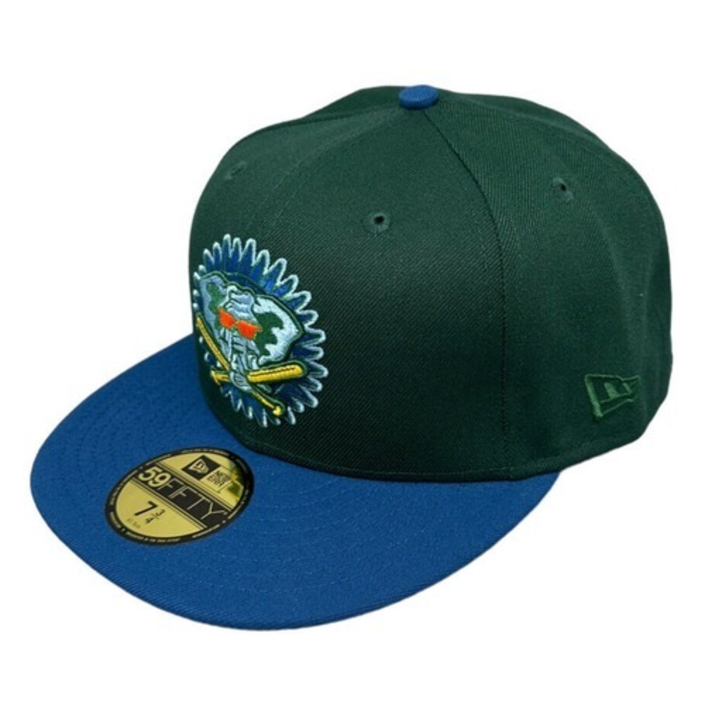 New‎ Era 59fifty Oakland Athletics 50th Anniversary Patch Hat Men's Sz 7 3/4 - Picture 3 of 5